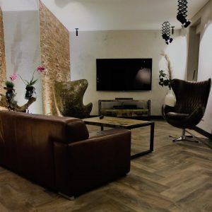 Wohnzimmer im Industrial Style